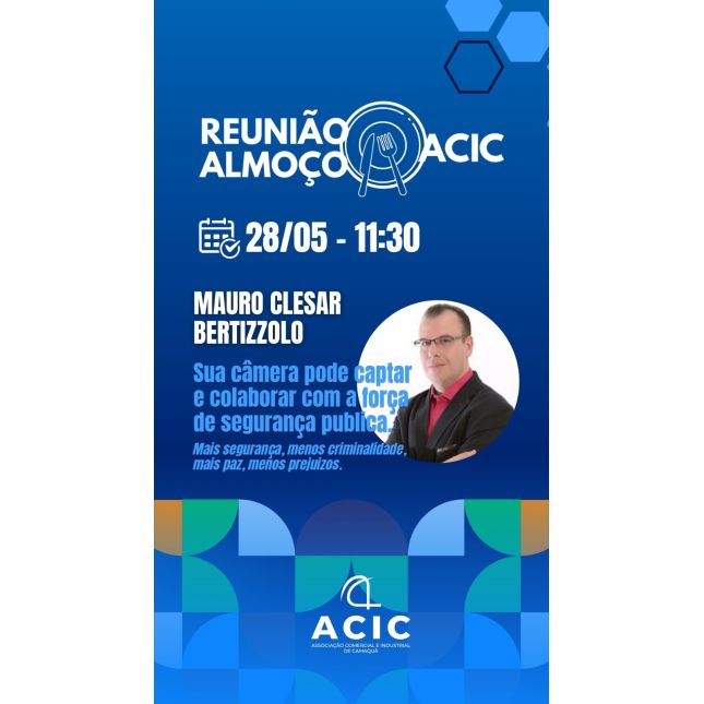 Reunião Almoço ACIC | 28 de maio | 