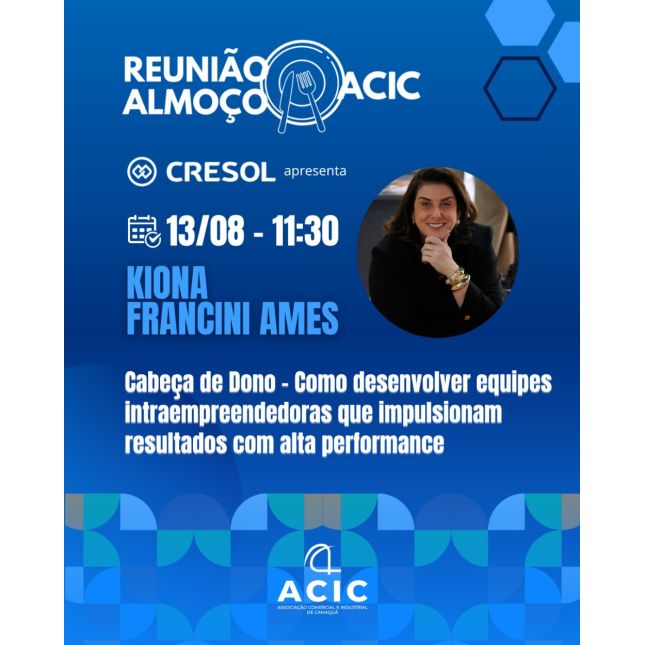  Reunião Almoço ACIC | CRESOL