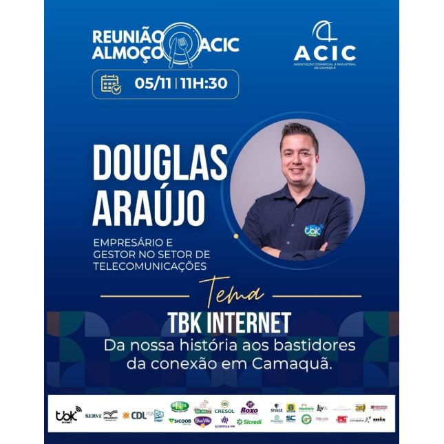  REUNIÃO-ALMOÇO ACIC | 05 de novembro